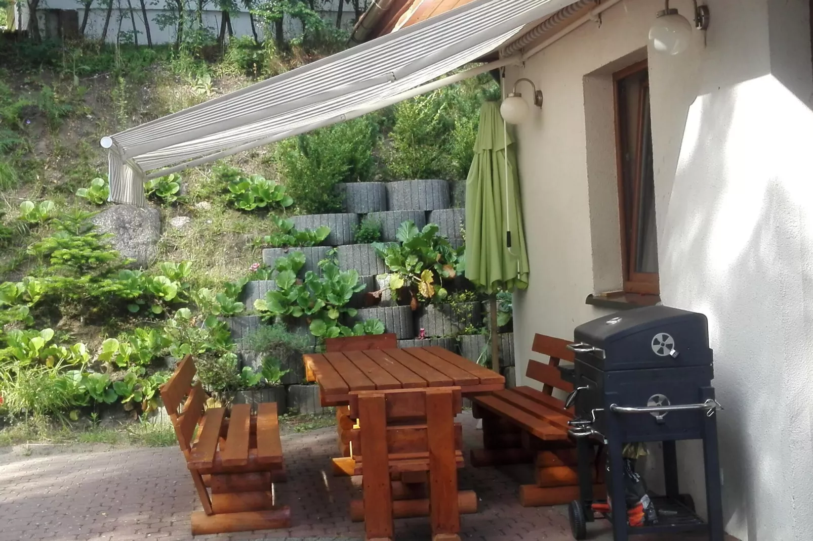 Holiday home Kretowiny FH 5 Pers plus Baby-Gardens summer