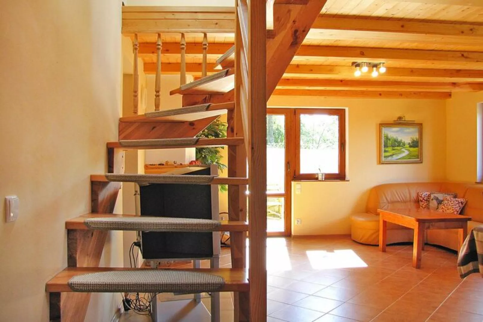 Holiday home Wilkasy-Living room