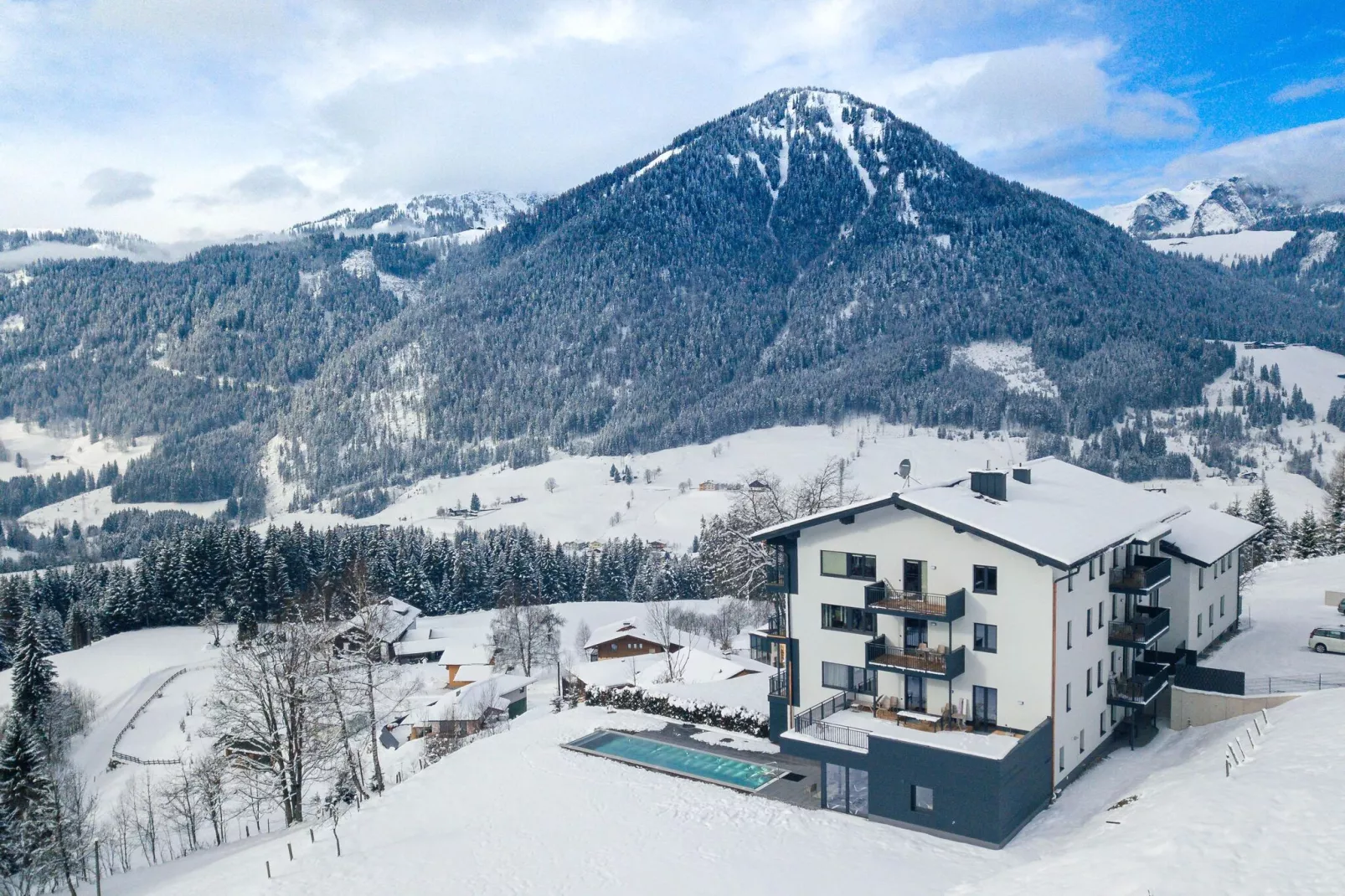 Hideaway Dachstein West 2-Extérieur hiver