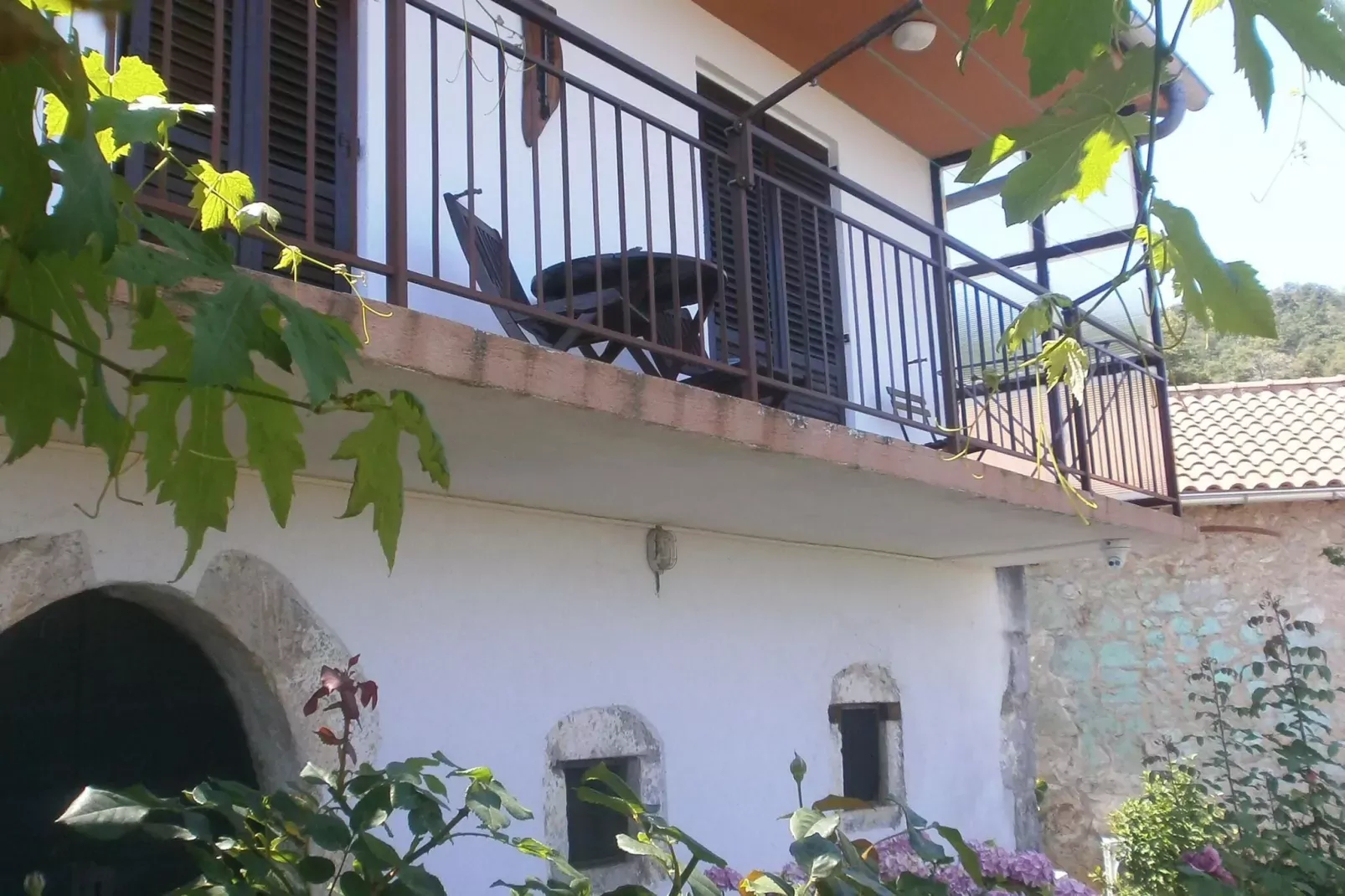 Holiday home Milica - Lovran Dobrec - ca 80 qm für 4 Pers-Terrassenbalkon