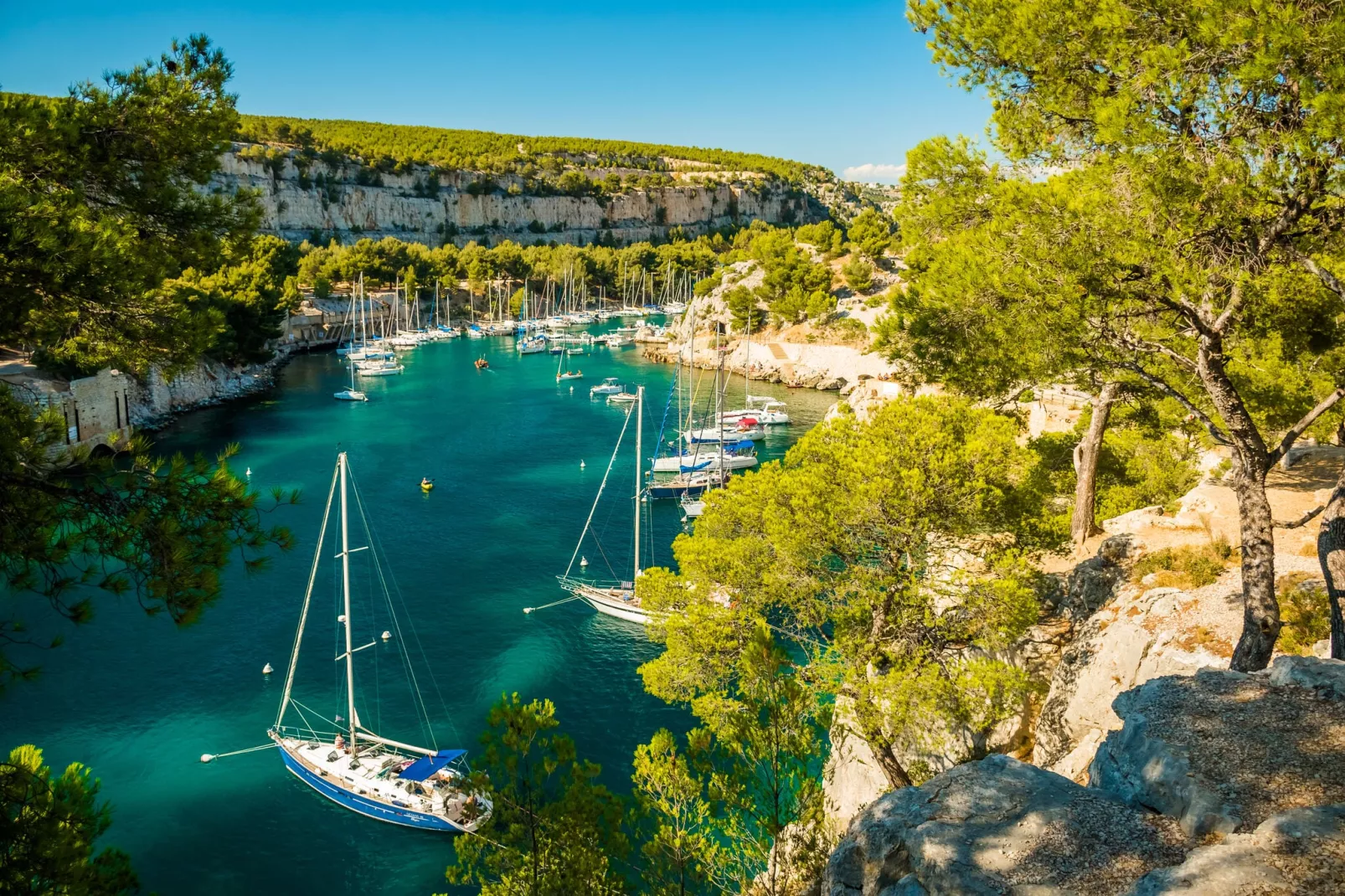 Cap Cassis Calanques Roquefort-la-Bédoule - 12S studio 2 pers climatisé - terrasse ou balcon-Zones d'été à 20 km