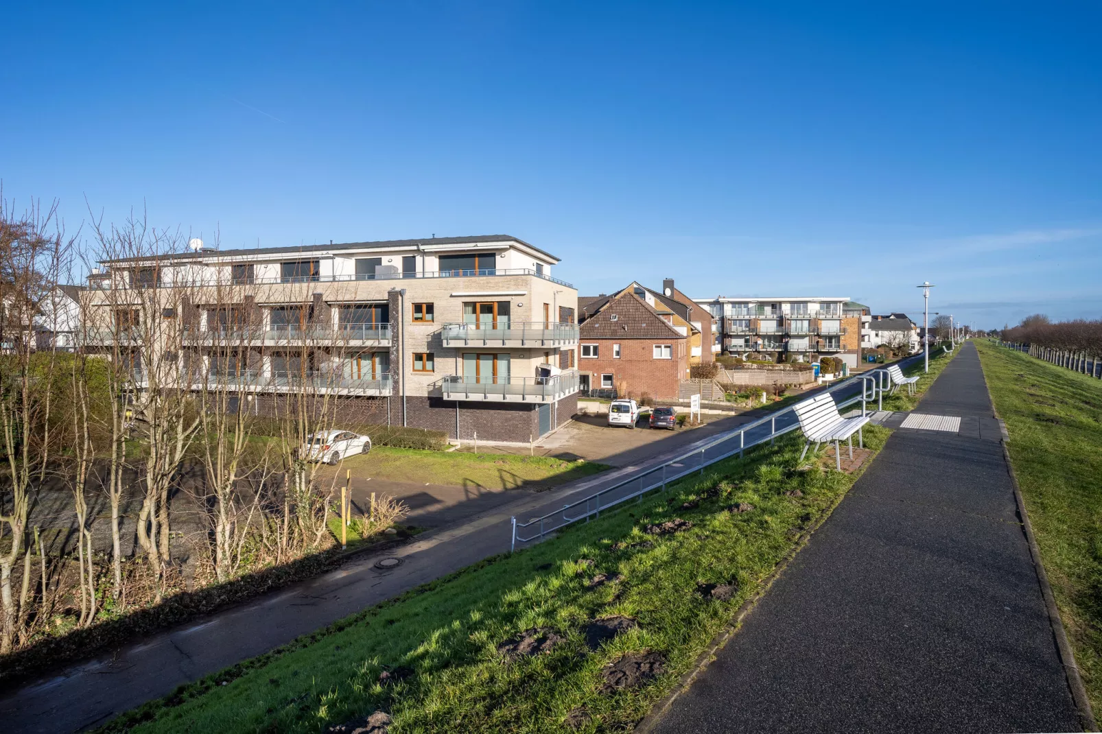Deichoase Büsum-Exterior summer