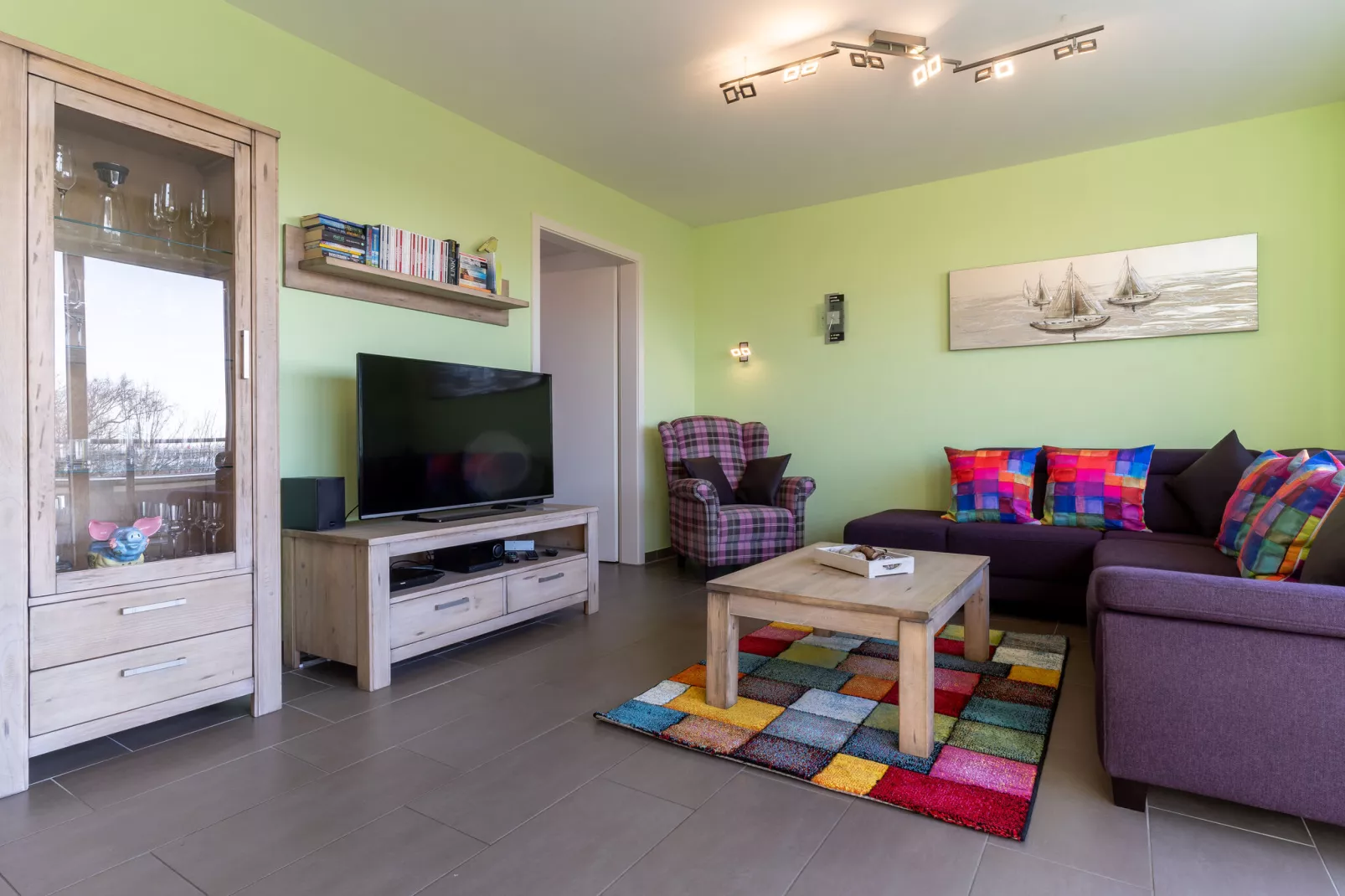 Deichoase Büsum-Living room