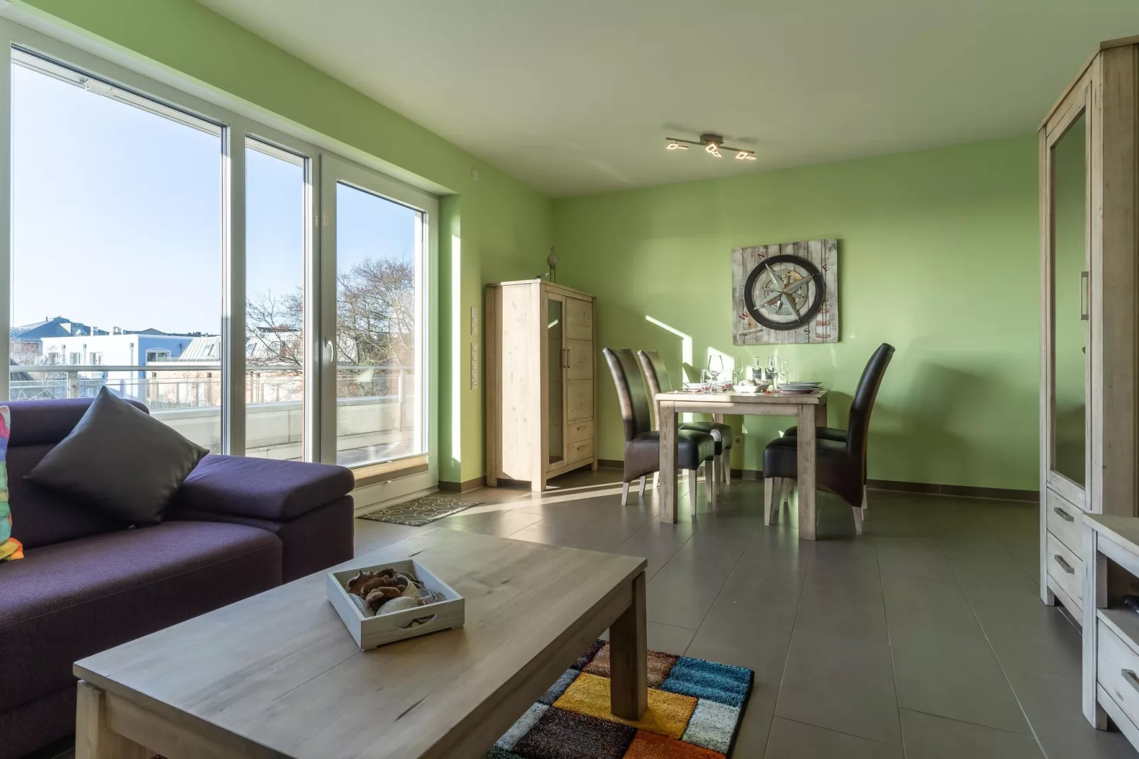 Deichoase Büsum-Living room