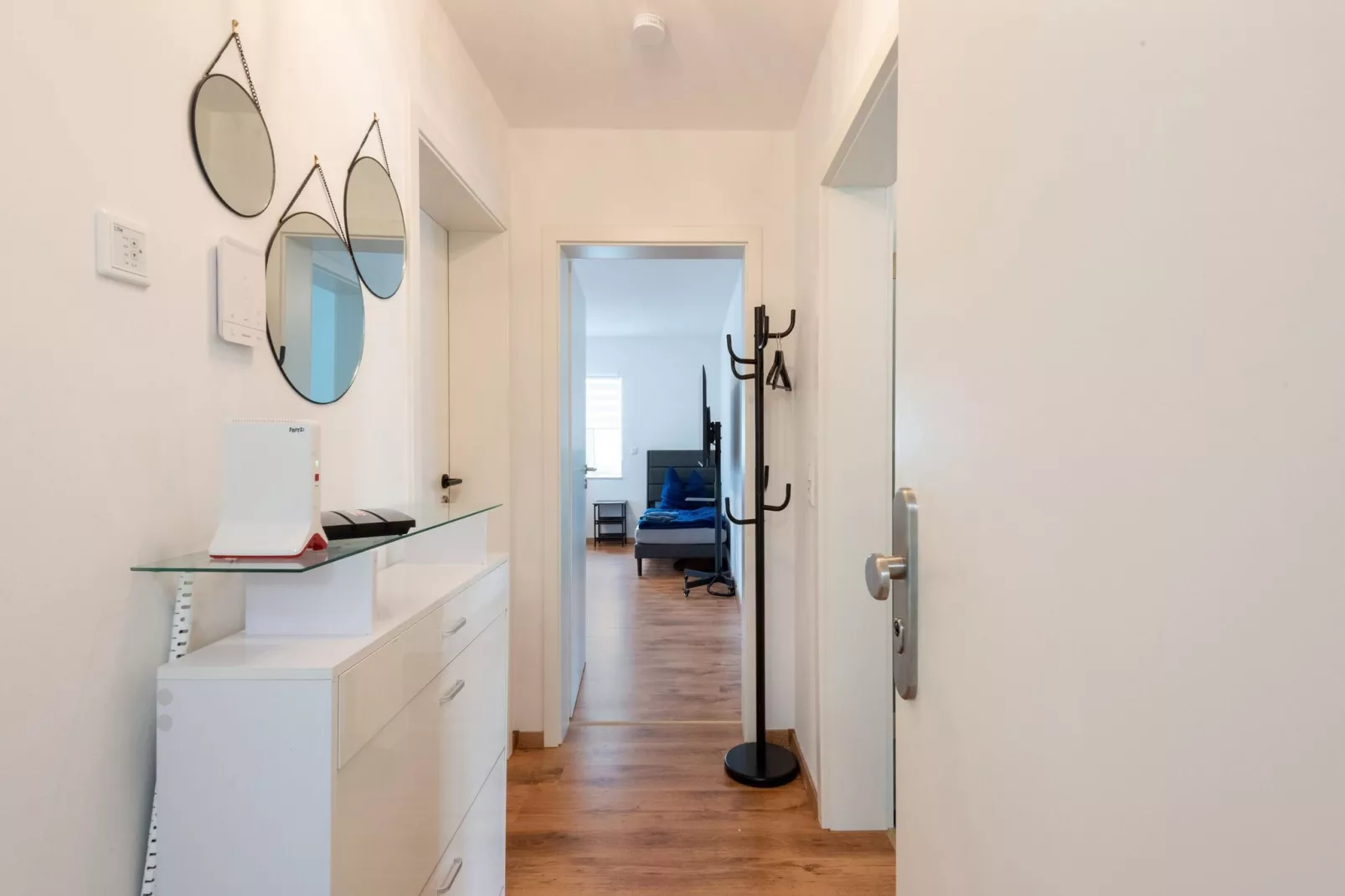 Ferienwohnung Haunsheim - rechts & links-Flur
