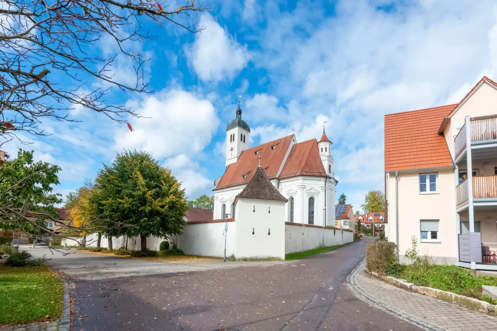 Ferienwohnung Haunsheim - rechts & links-Gebiete Sommer 1 km
