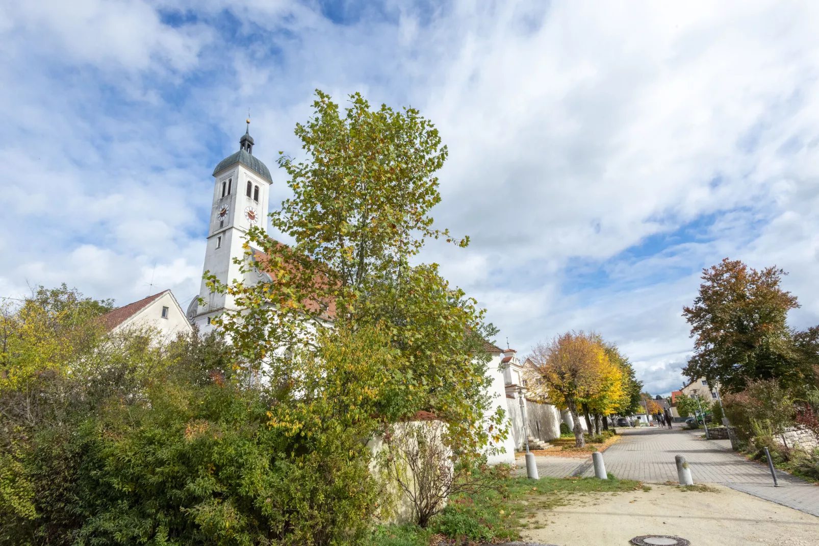 Ferienwohnung Haunsheim - rechts & links-Gebiete Sommer 1 km