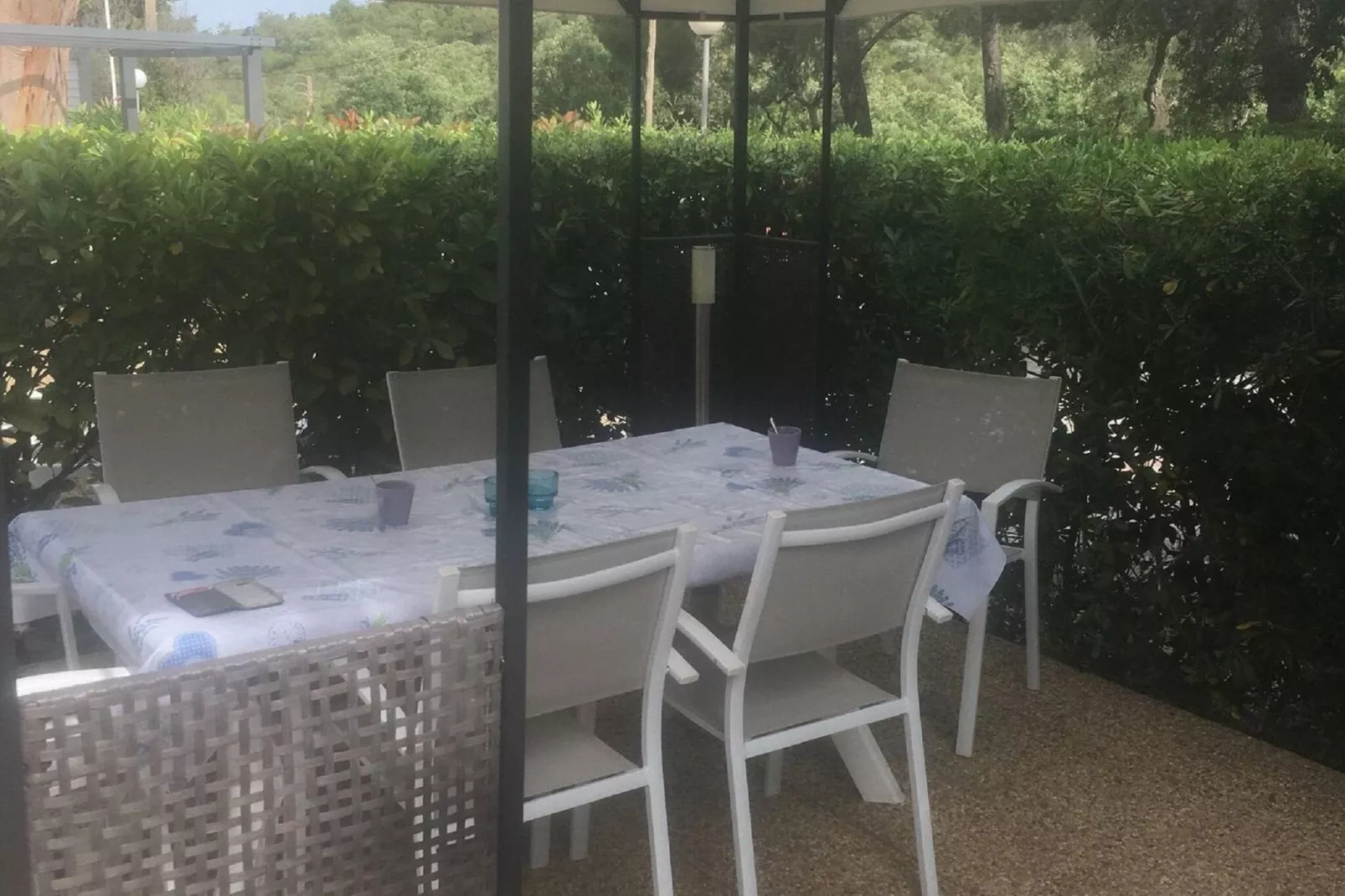 Mobilhome Valrose-Terrace balcony