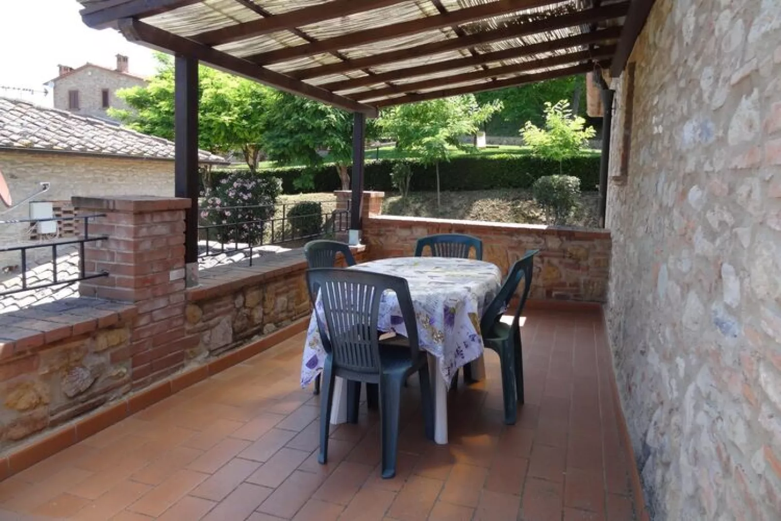 Agri-tourism Casale Giulia, Volterra-App.Typ B Melograno, Mandorlo-Exterior summer