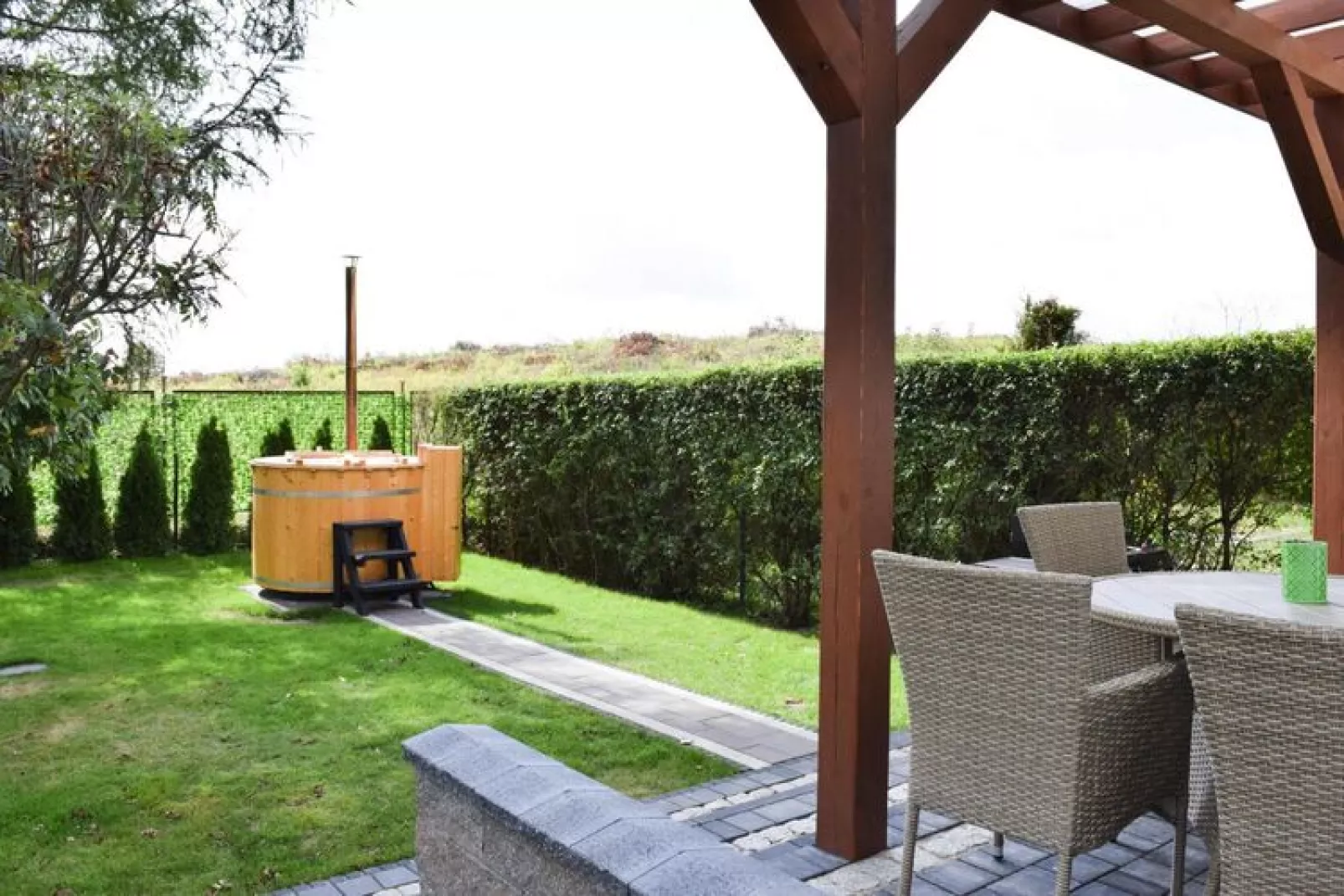 Holiday home Czestkowo 120 qm-Jardin d'été