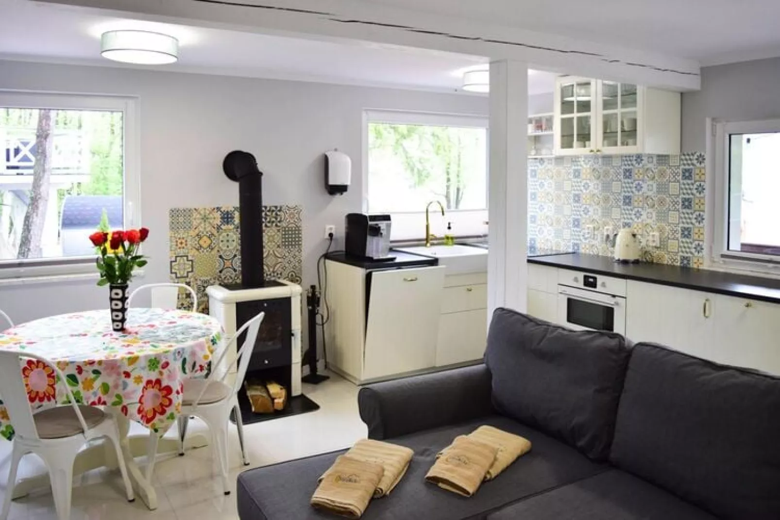 Semi detached house Stare Czaple-Kitchen