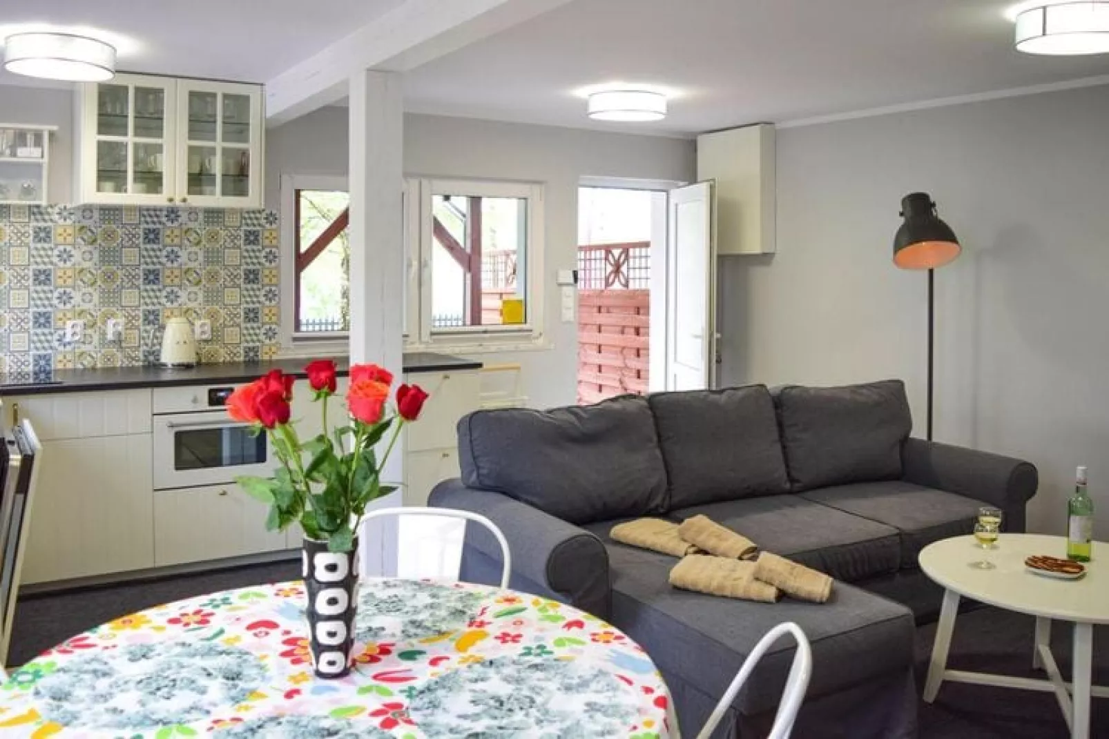 Semi detached house Stare Czaple-Living room