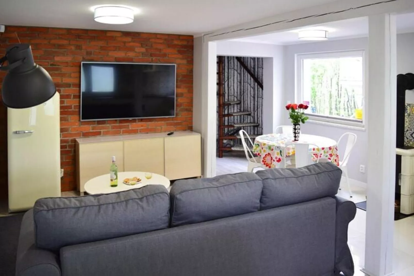 Semi detached house Stare Czaple-Living room