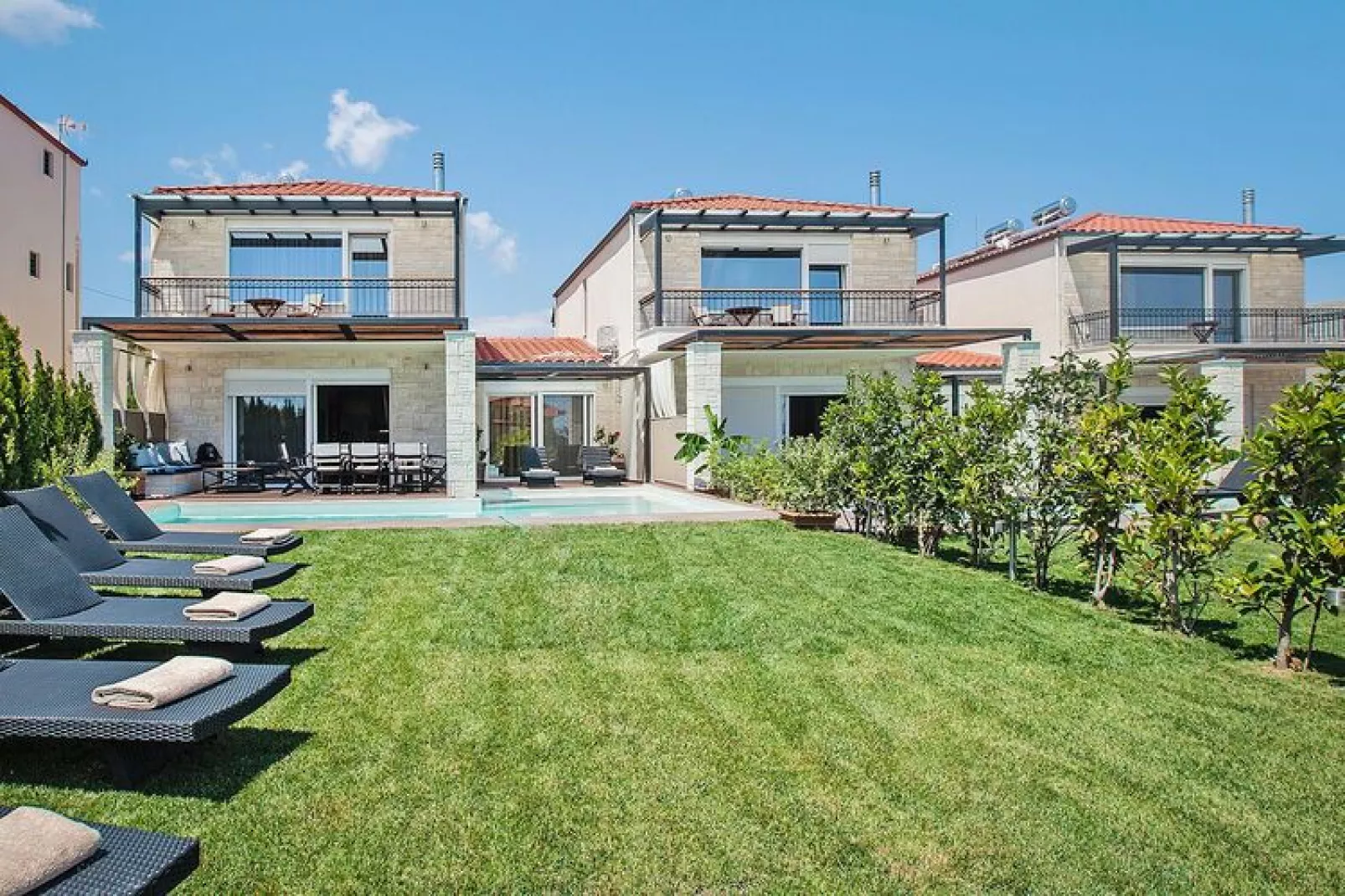 Holiday homes Sunny Villas Resort and SPA Chanioti-No 2 large EXCLUSIVE VILLA 3 3 BEDROOMS