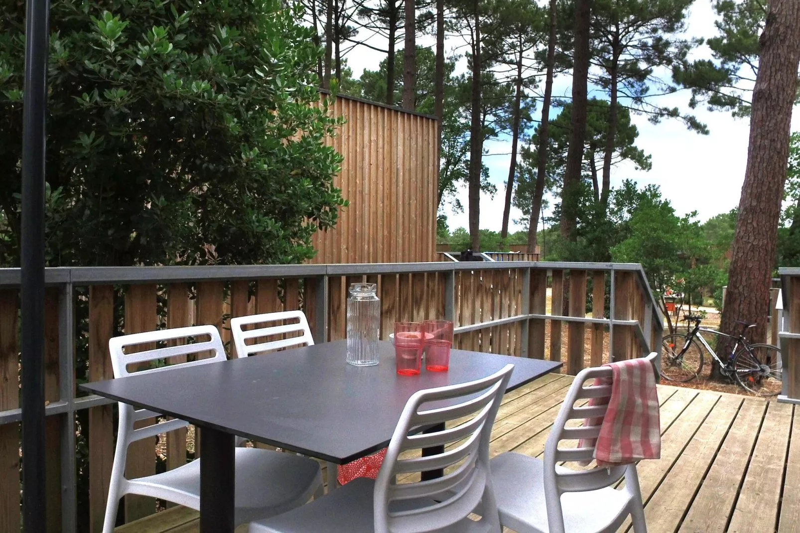Résidence Lège Cap Ferret - Claouey // Lodge 3 pcs 6 pers et 1 bébé Résidentielles-Außenbereich