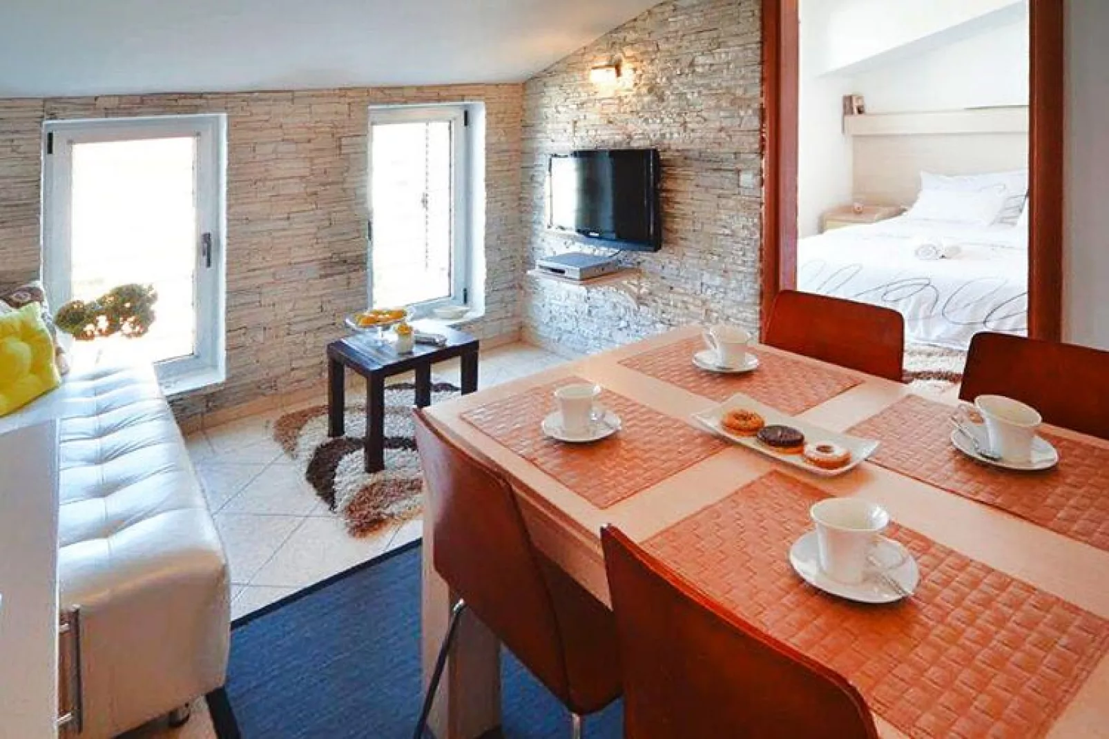 A4D - Apartments Vaal Rovinj - AP 4 - ca 37 qm für 4 Pers-Living room