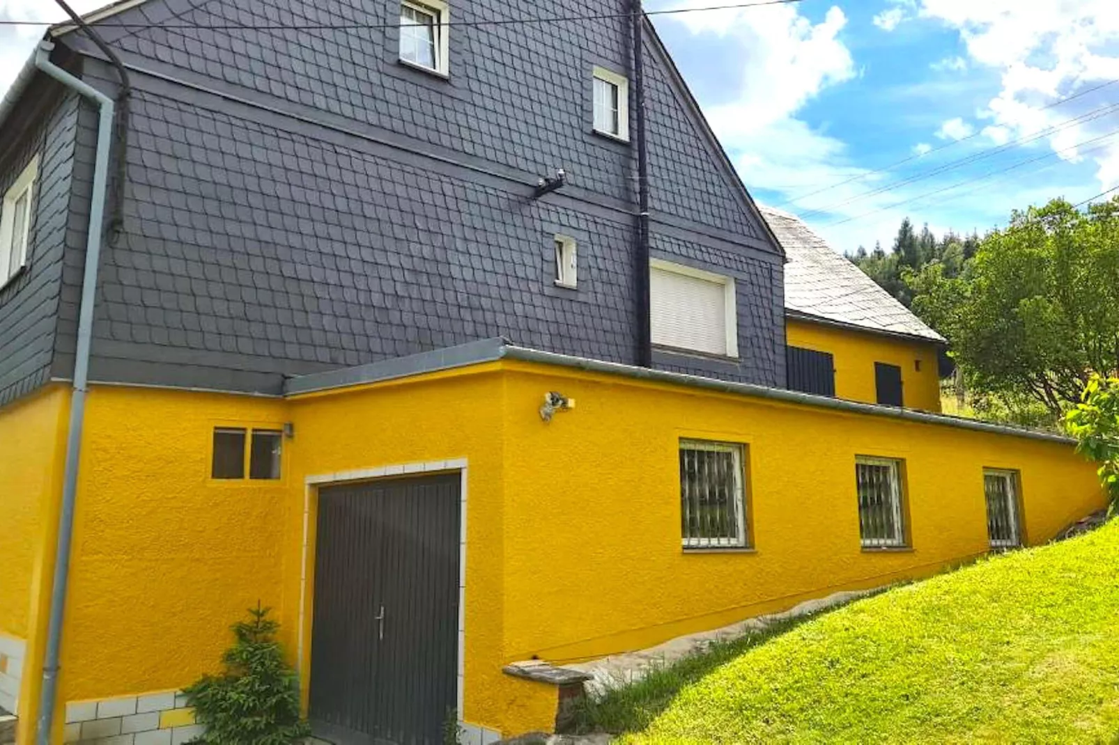 Gruppenferienhaus nähe Kurort Oberwiesenthal-Extérieur été