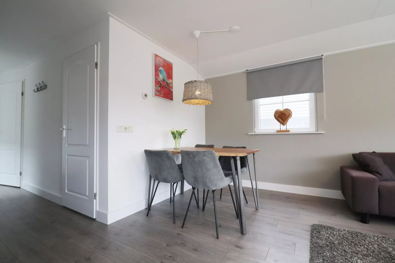 Huisje op paardenboerderij-Esszimmer