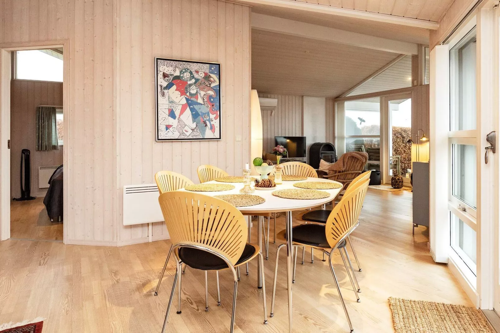 Maison de vacances pour 6 a Karrebæksminde-Intérieur