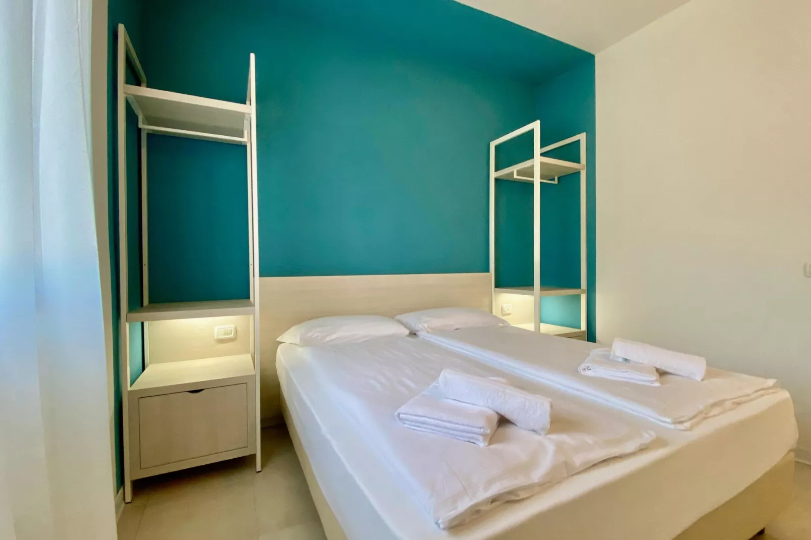 Residence Belvedere Village Castelnuovo del Garda - Trilocale Confort PT-Schlafzimmer