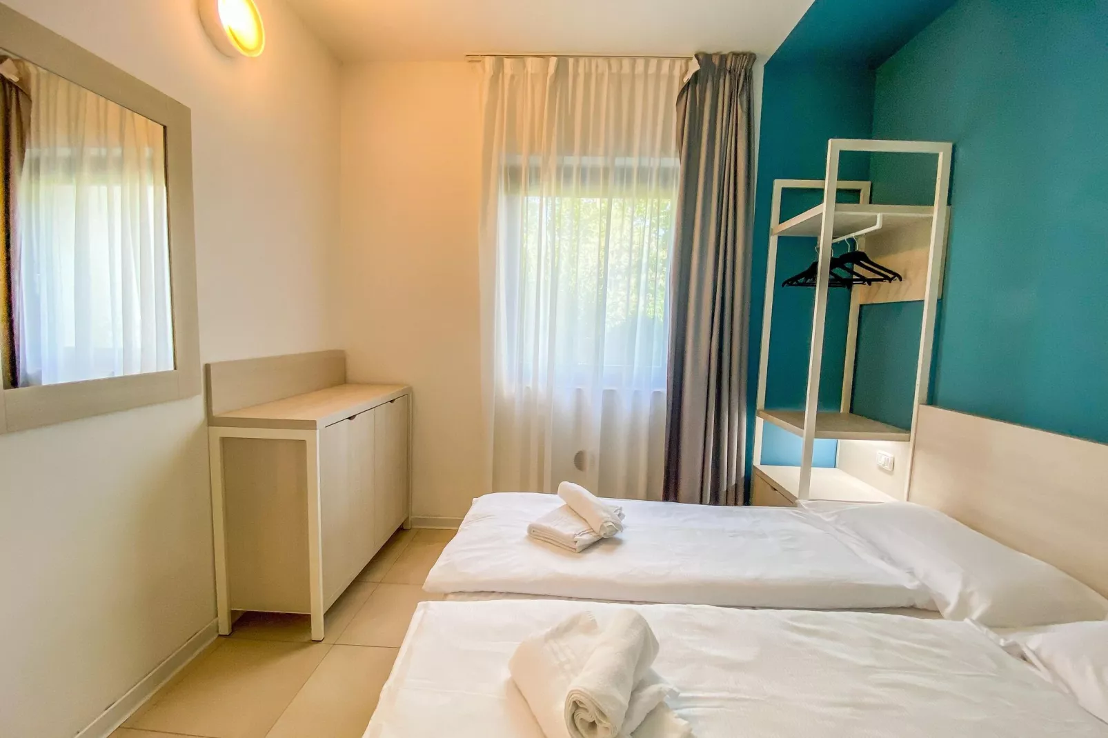 Residence Belvedere Village Castelnuovo del Garda - Trilocale Confort PT-Schlafzimmer