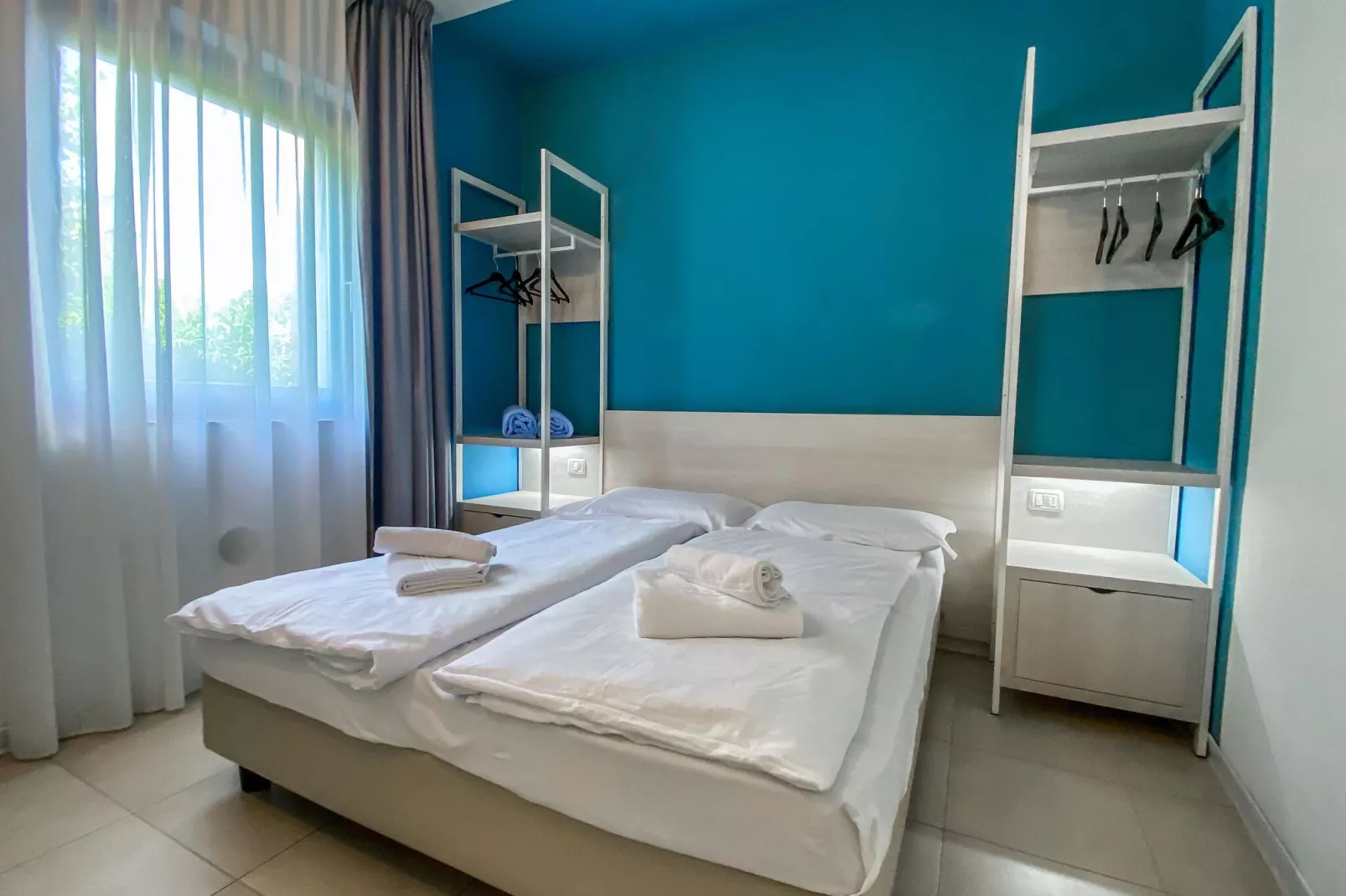 Residence Belvedere Village Castelnuovo del Garda - Trilocale Confort PT-Schlafzimmer