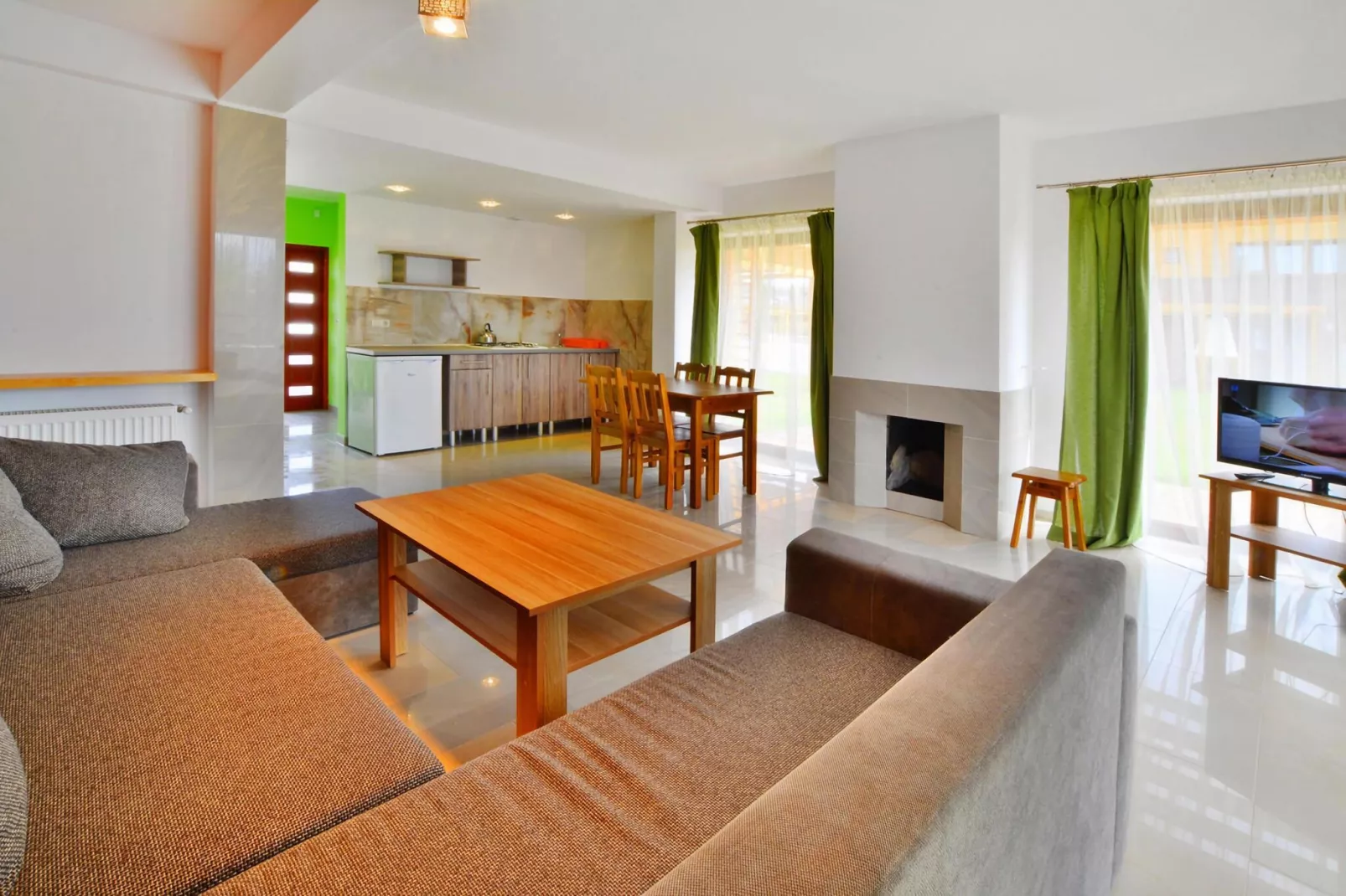 Dom DUŻY 86 m2 dla max 6 osób Sarbinowo-Salon