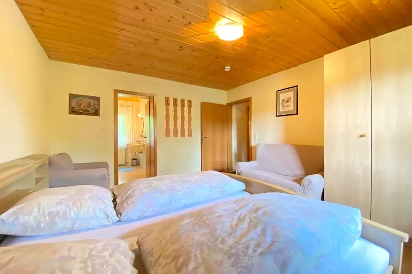 Holiday flats Haus am Wald Zenting-Wohnung für 4 Personen 56 qm-Chambre
