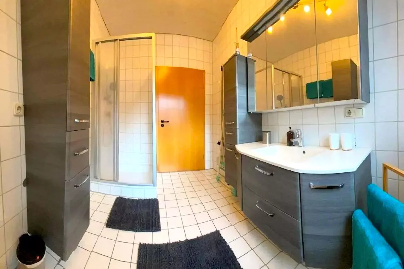 	Holiday flats Haus am Wald Zenting-Wohnung für 2 Personen-Salle de bain