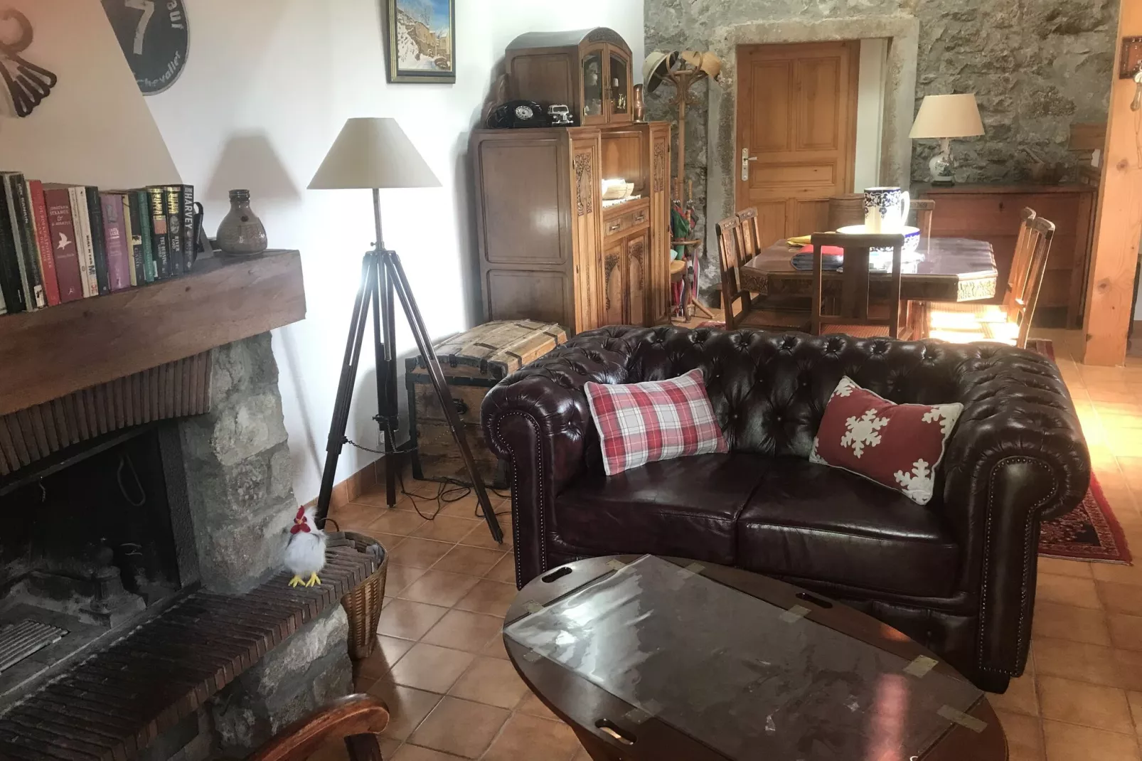 Maison de Vacances  - St Julien de Gua-Living room