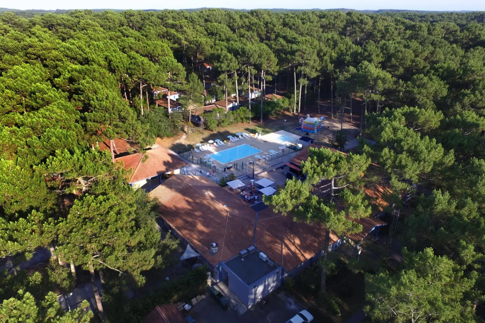 Résidence Landes - Moliets // Chalet 3 pcs 5 pers et 1 bébé-Outdoor