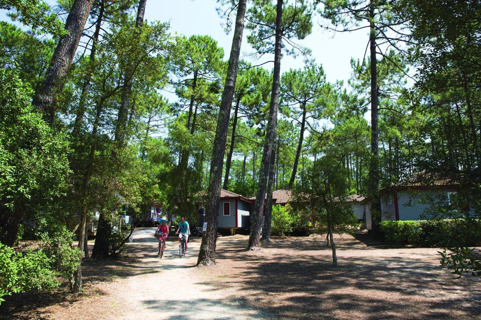 Résidence Landes - Moliets // Chalet 3 pcs 5 pers et 1 bébé-Areas summer 1km