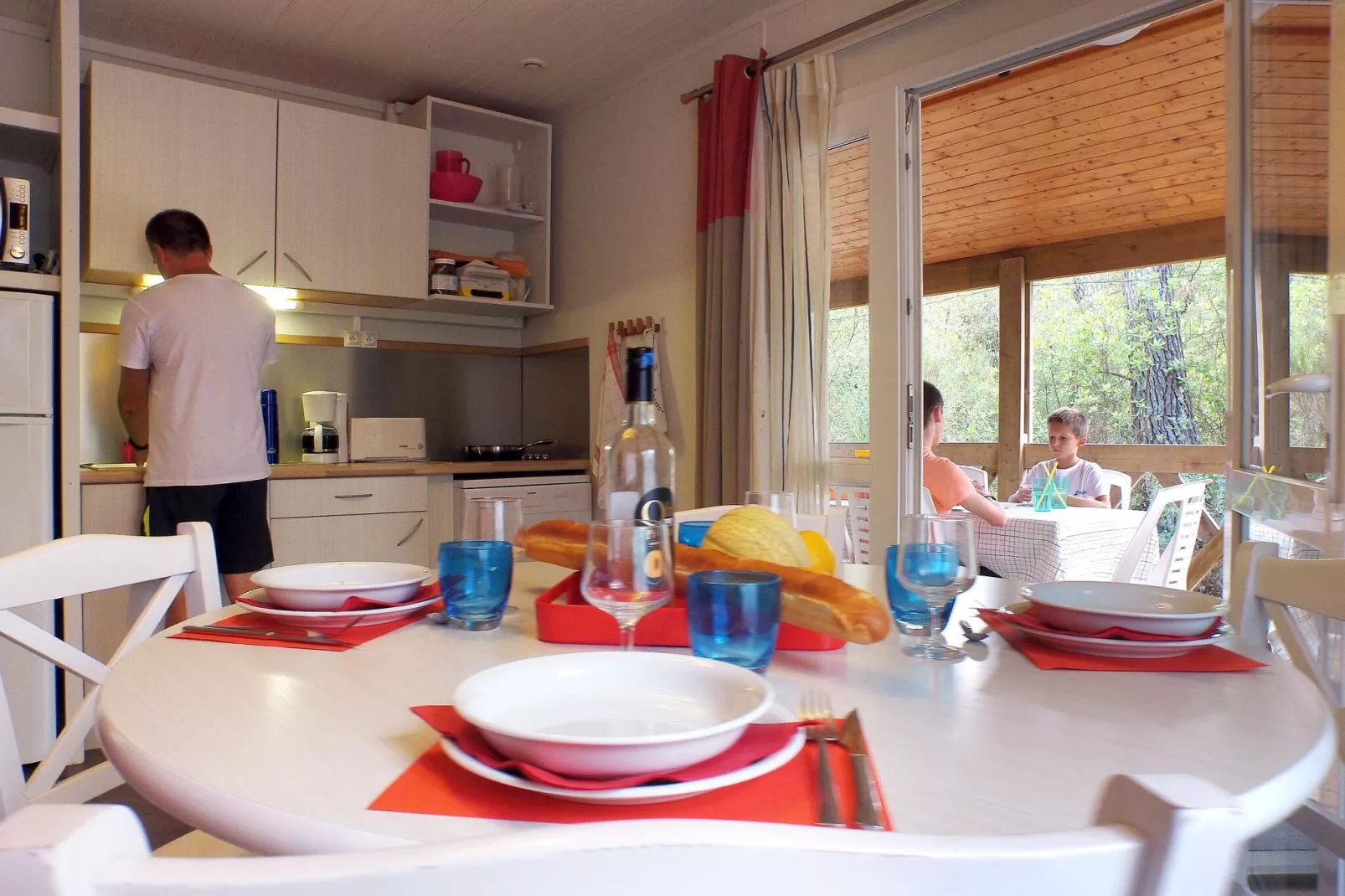 Résidence Landes - Moliets // Chalet 3 pcs 5 pers et 1 bébé-Indoor