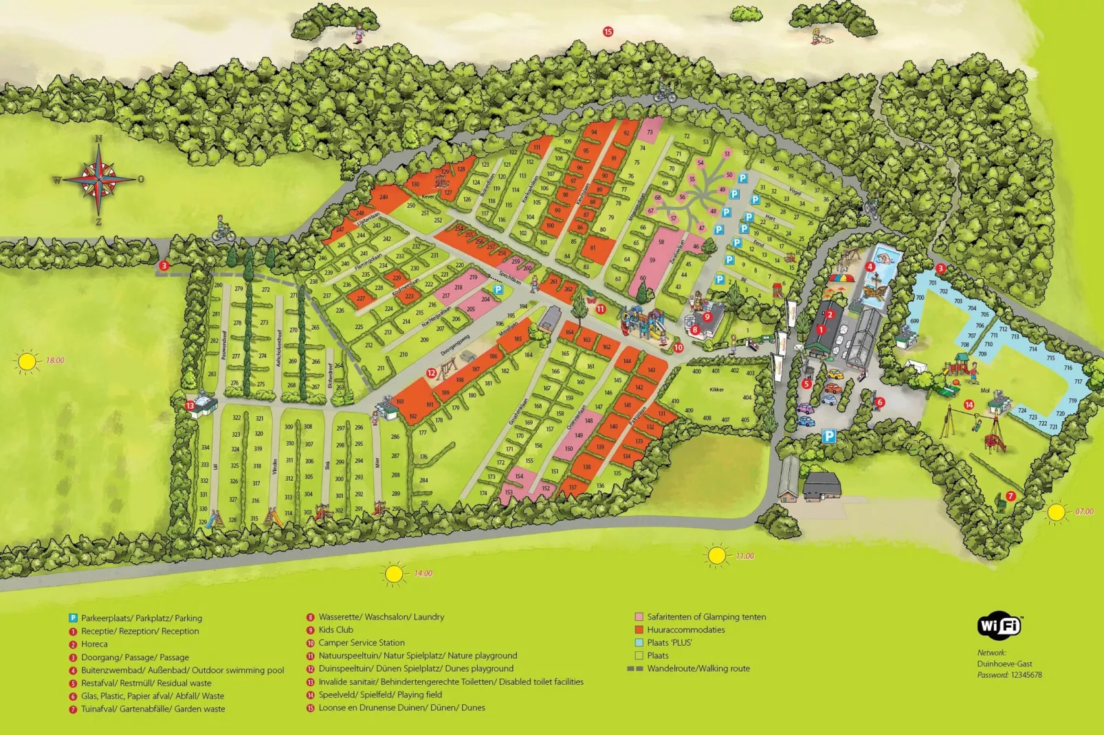 Recreatiepark Duinhoeve 3-Park facilities