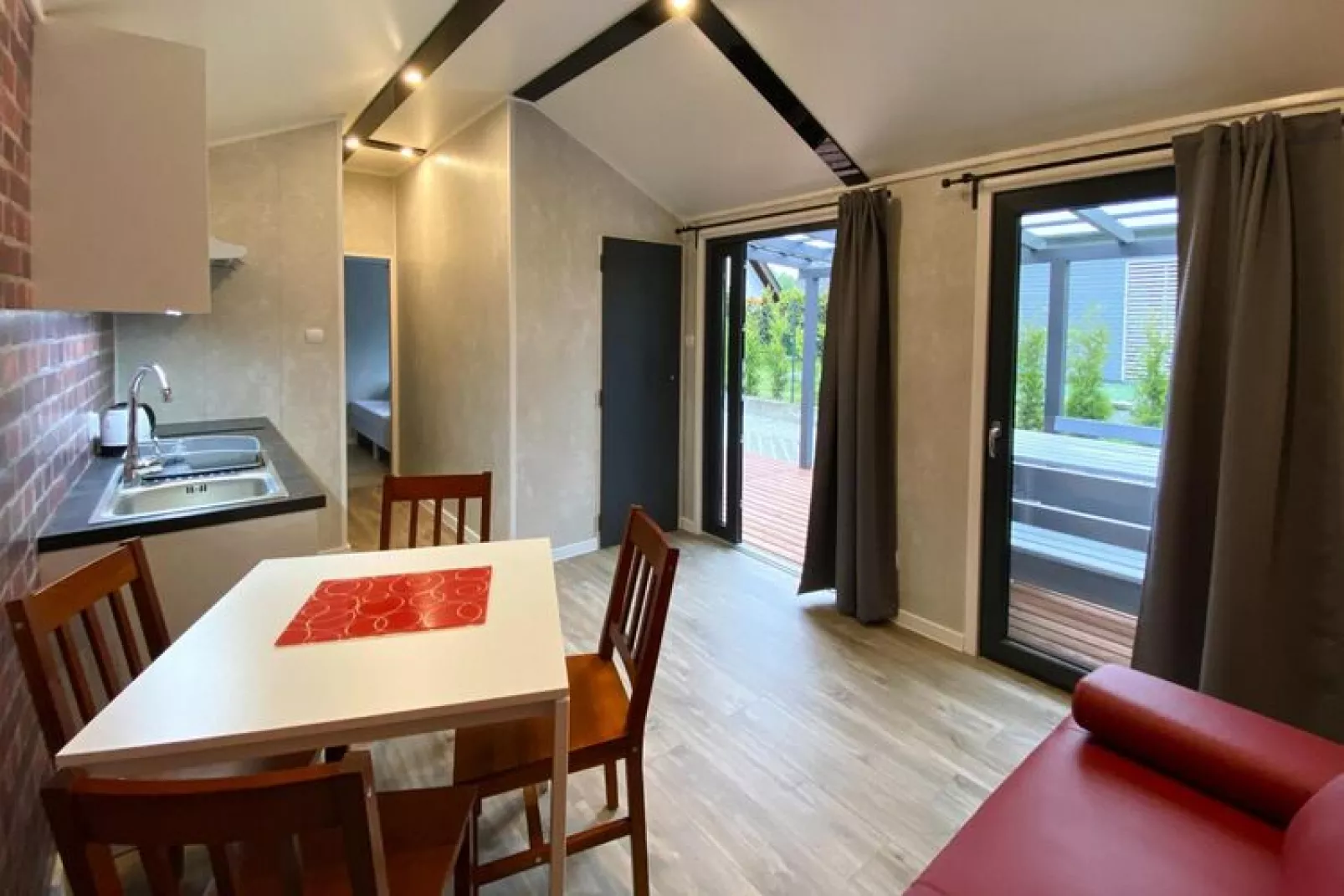 Bungalows Pirates in Dziwnow for 6 persons-Living room
