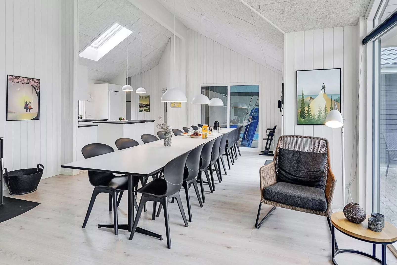 Retraite de luxe sur la plage à Væggerløse-Intérieur