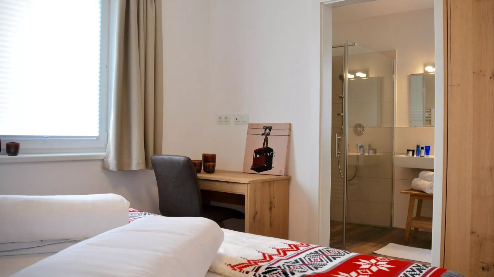 Bergblick-Schlafzimmer