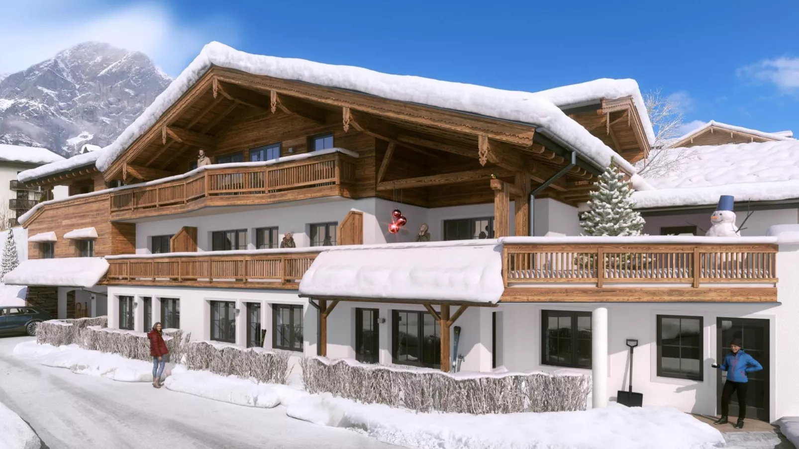 Tauernsuites Sonnblick Top 4 und 5-Außenbereich Winter