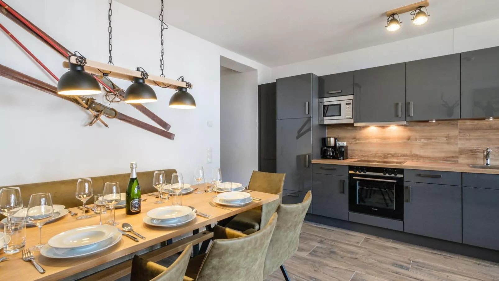 Tauernsuites Sonnblick Top 4 und 5-Küche