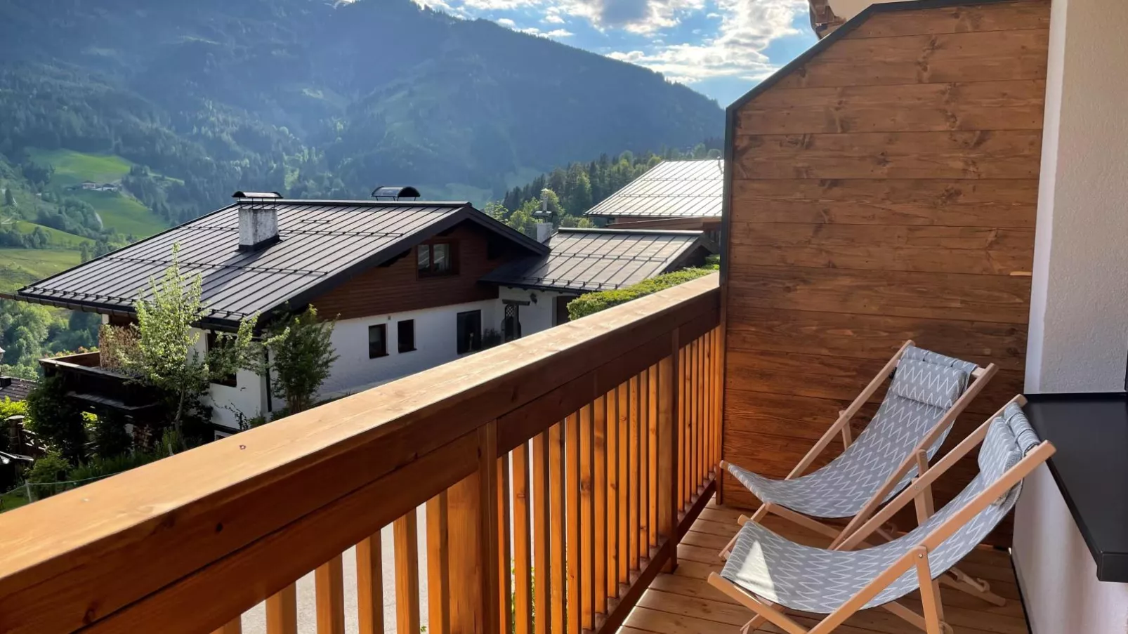 Tauernsuites Sonnblick Top 4 und 5-Terrassenbalkon