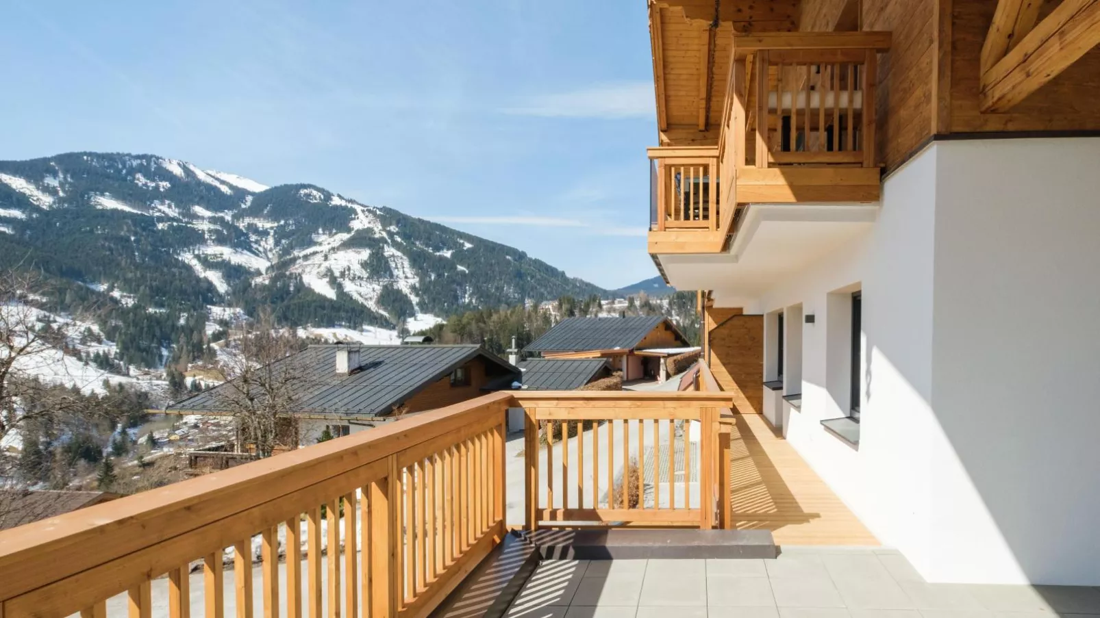 Tauernsuites Sonnblick Top 4 und 5-Terrassenbalkon