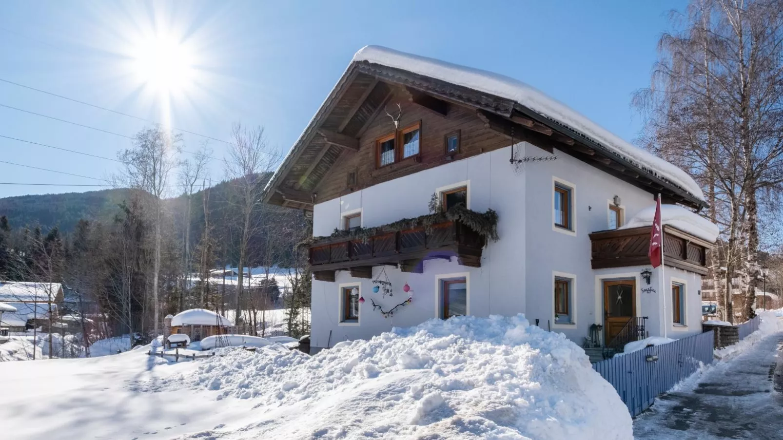 Zonnen-Alp-Exterior winter
