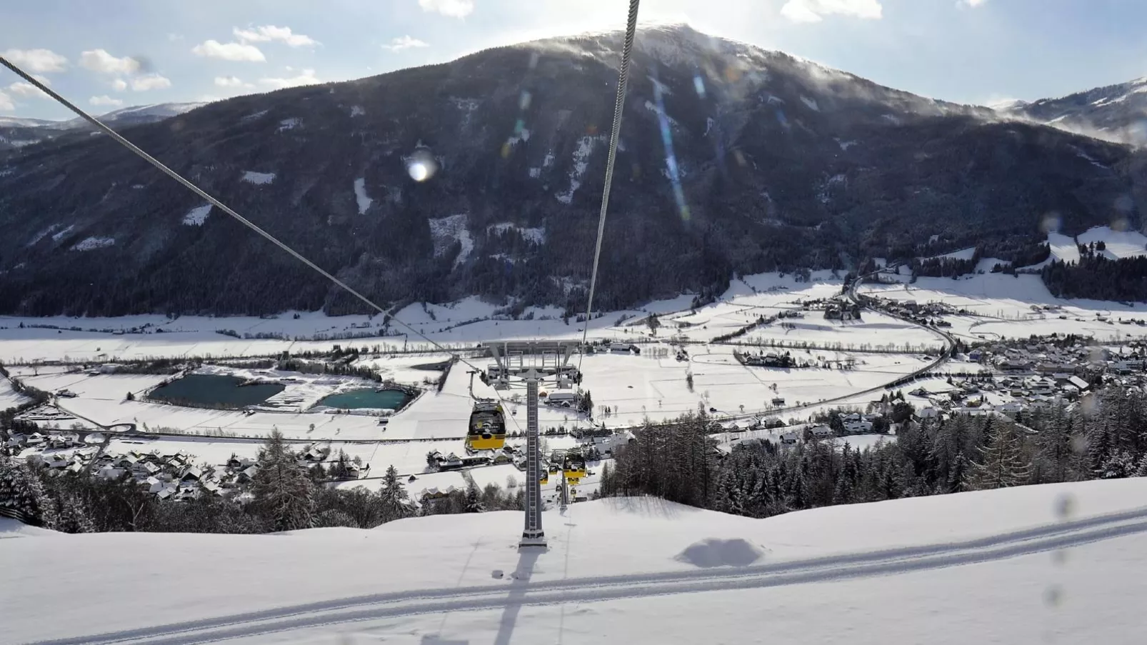 Bellevue-Area within 5km in winter