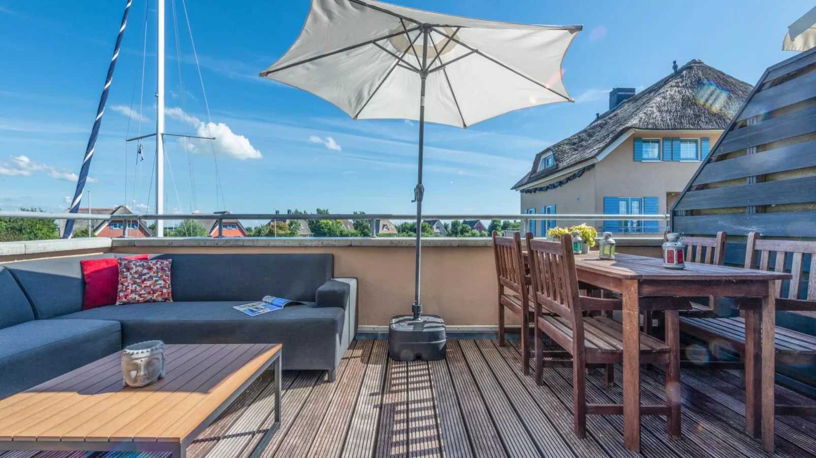 Schippershuis Stavoren-Terrace balcony