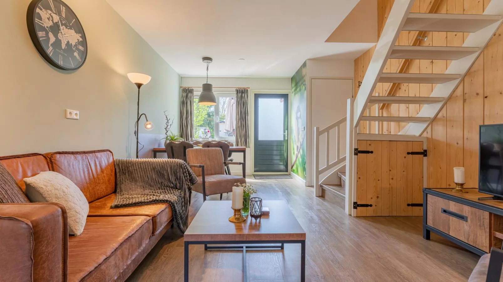 Tiny House Kuifmees-Living room