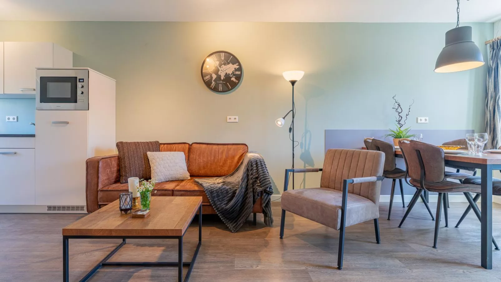 Tiny House Kuifmees-Living room