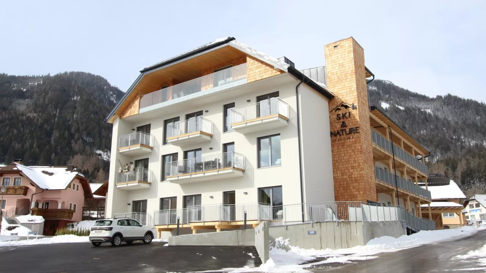 Ski-Nature Apartment Lungau-Extérieur hiver