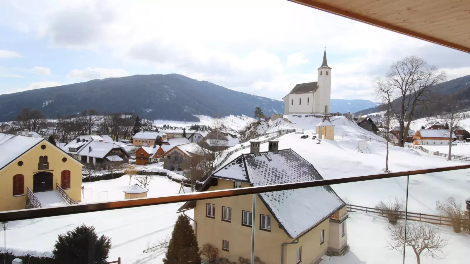 Ski-Nature Apartment Lungau-Vue d'hiver