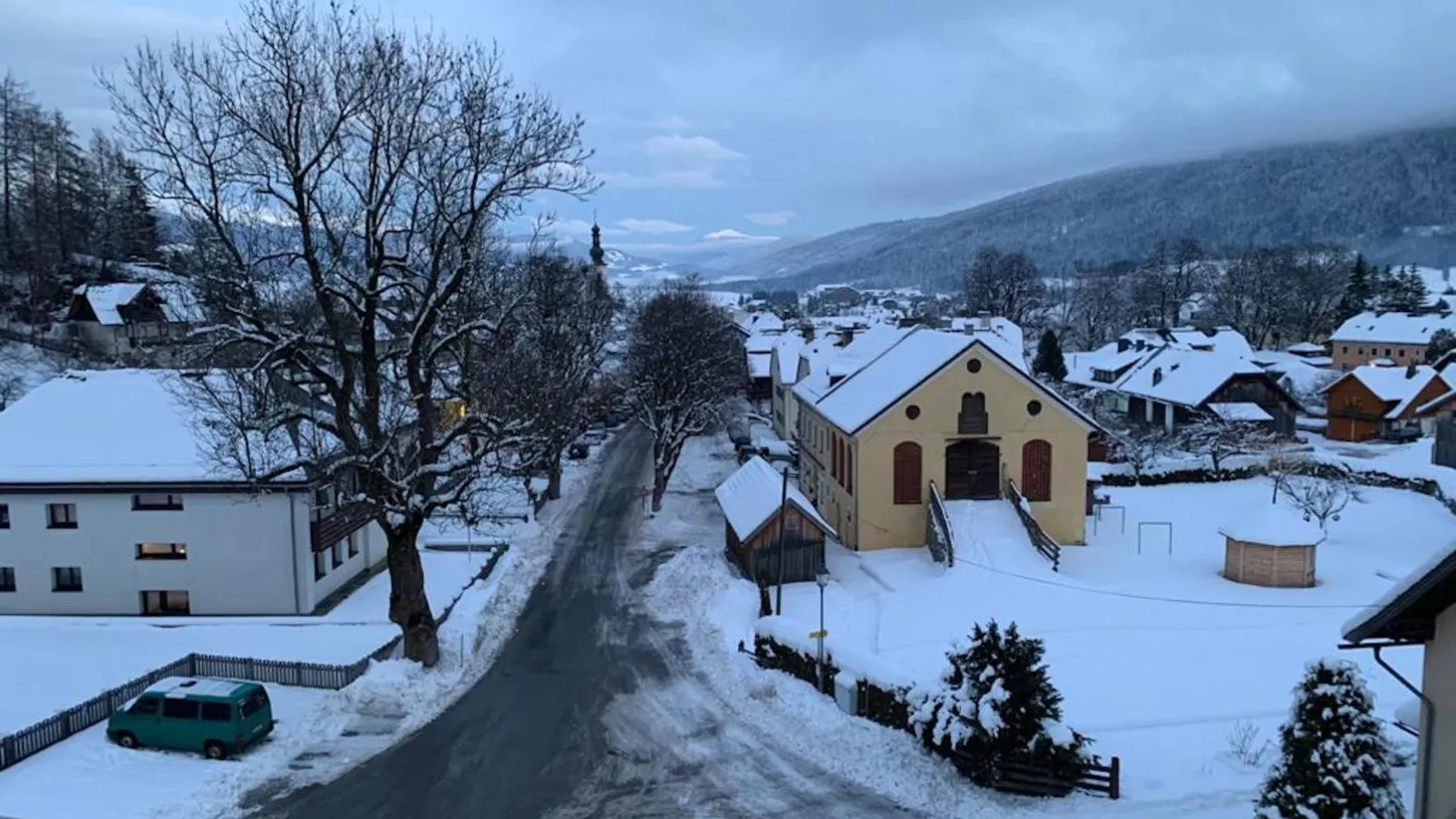Ski-Nature Apartment Lungau-Vue d'hiver