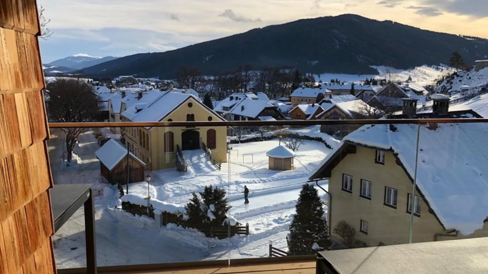 Ski-Nature Apartment Lungau-Vue d'hiver